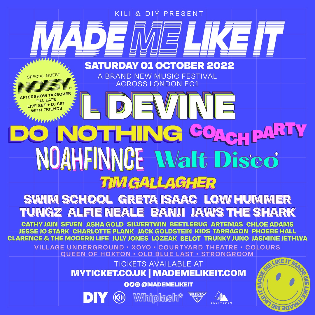 ✨ THIRD WAVE OF #MADEMELIKEIT ARTISTS ANNOUNCED ✨ 

Joining L Devine, Do Nothing, Swim School, Noahfinnce, and many more are....

Tim Gallagher • Banji • Jaws The Shark • Asha Gold • Chloe Adams • KIDS • Belot

Grab your tickets here: bit.ly/3KGkwBD