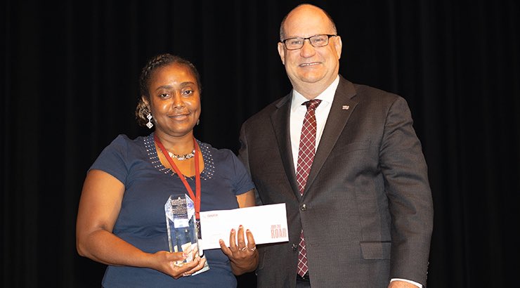 Congrats Vern! Employee of the Year for the 2021-2022 academic year! kutztown.edu/news-and-media…