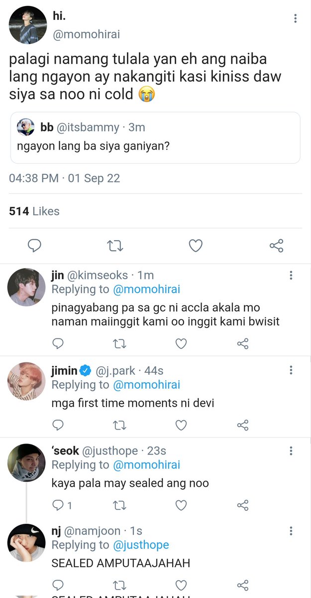 jksthv's tweet photo. ♡— 341. may sealed ang noo https://t.co/ROaPY6H2l6