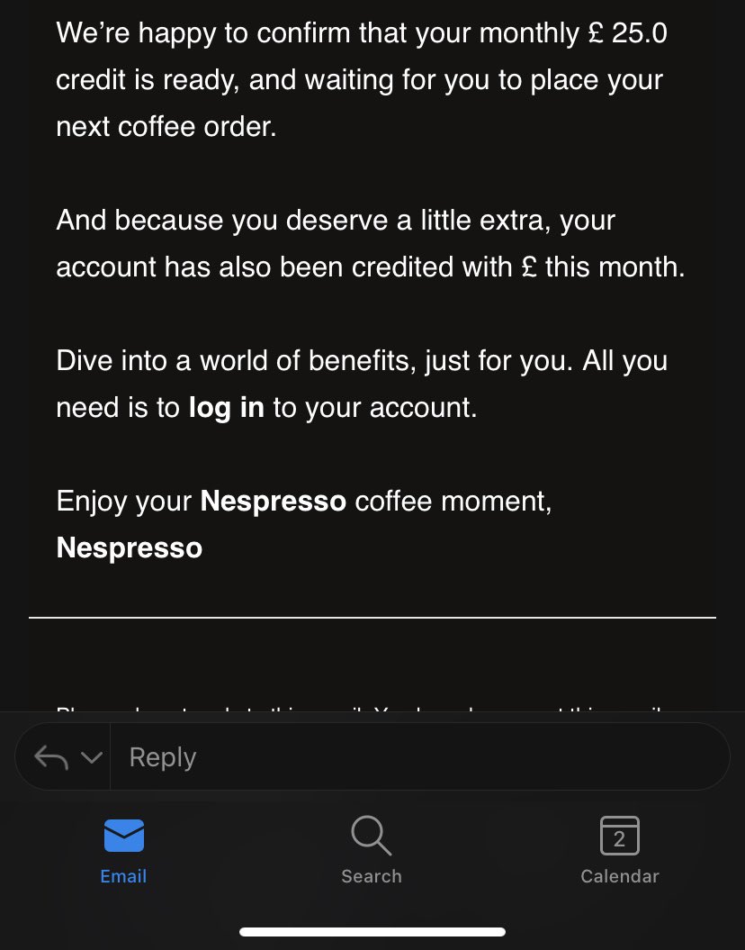 careful_ducks's tweet photo. @NespressoUK @Nespresso What’s the vibe here? https://t.co/GmJwSqIBSD