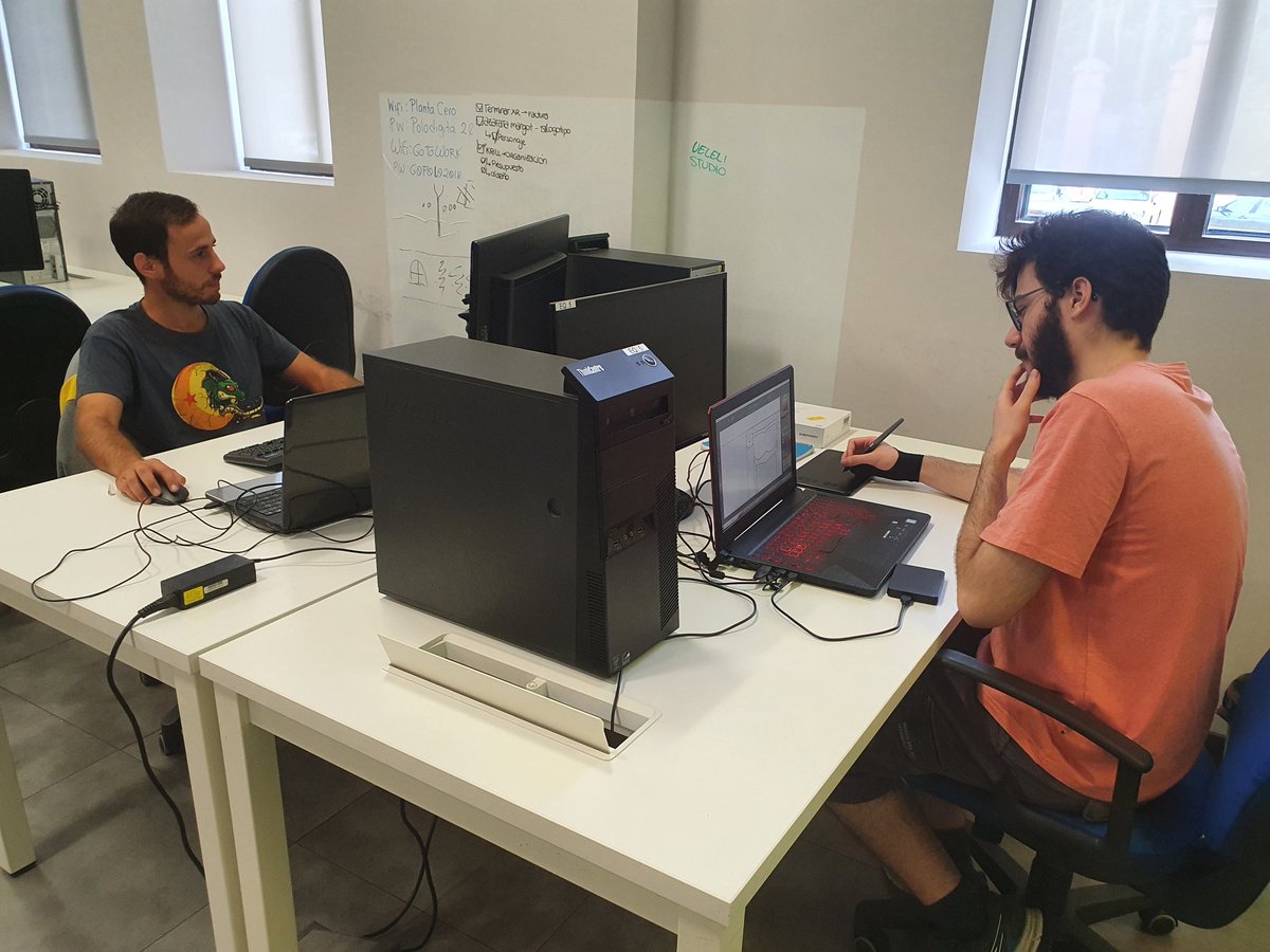 magician_vr's tweet photo. Empezamos a tope septiembre en el @G2WMalaga, que hay una demo que preparar 😋🎮🧙‍♂️ https://t.co/rGlMrK1e4Y