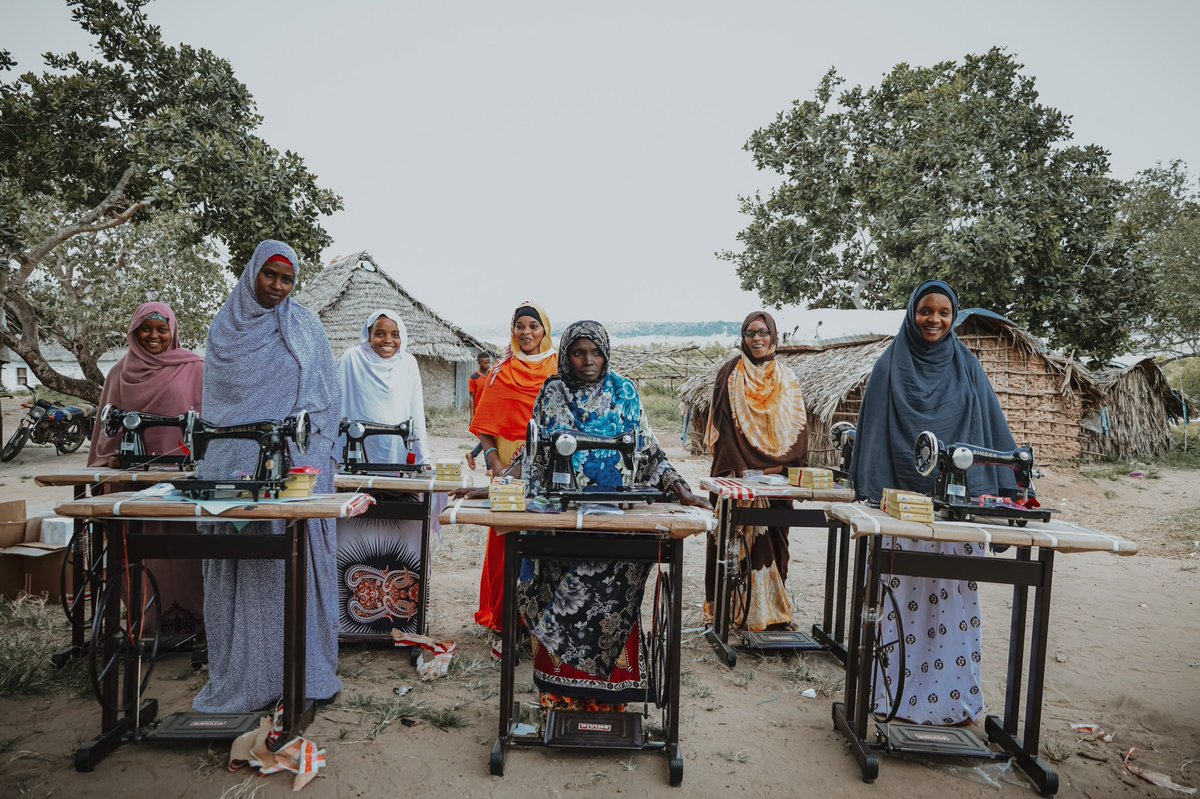 KenyaRedCross's tweet photo. We’re elated to witness the graduation of 38 vocational training students in Kiangwe, Lamu, 31 of which are from the Aweer Community in Boni Forest.

#EcoSec 1/4 https://t.co/HKinj7pADz