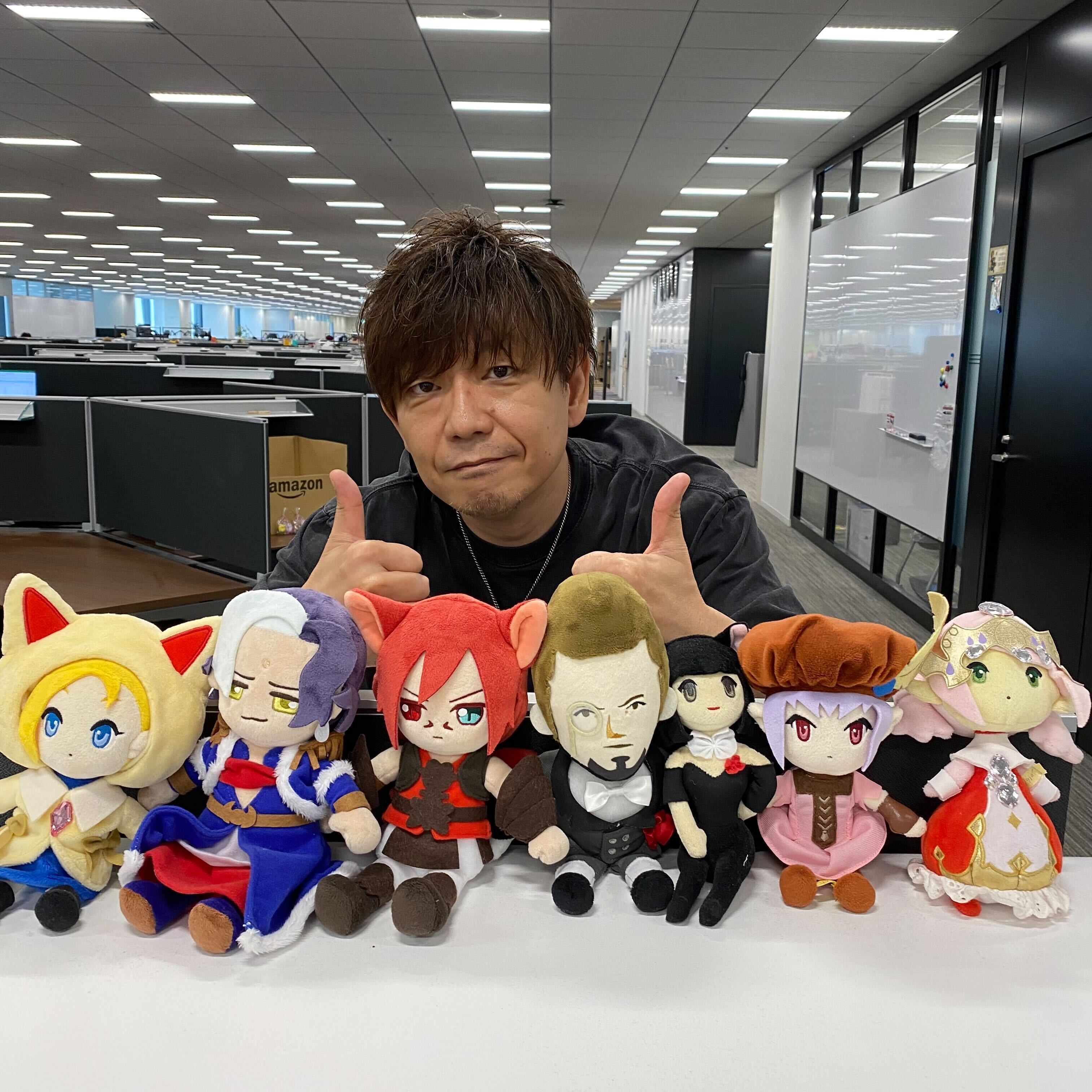 Ein Foto von FINAL FANTASY 14 Produzent und Direktor, Naoki Yoshida