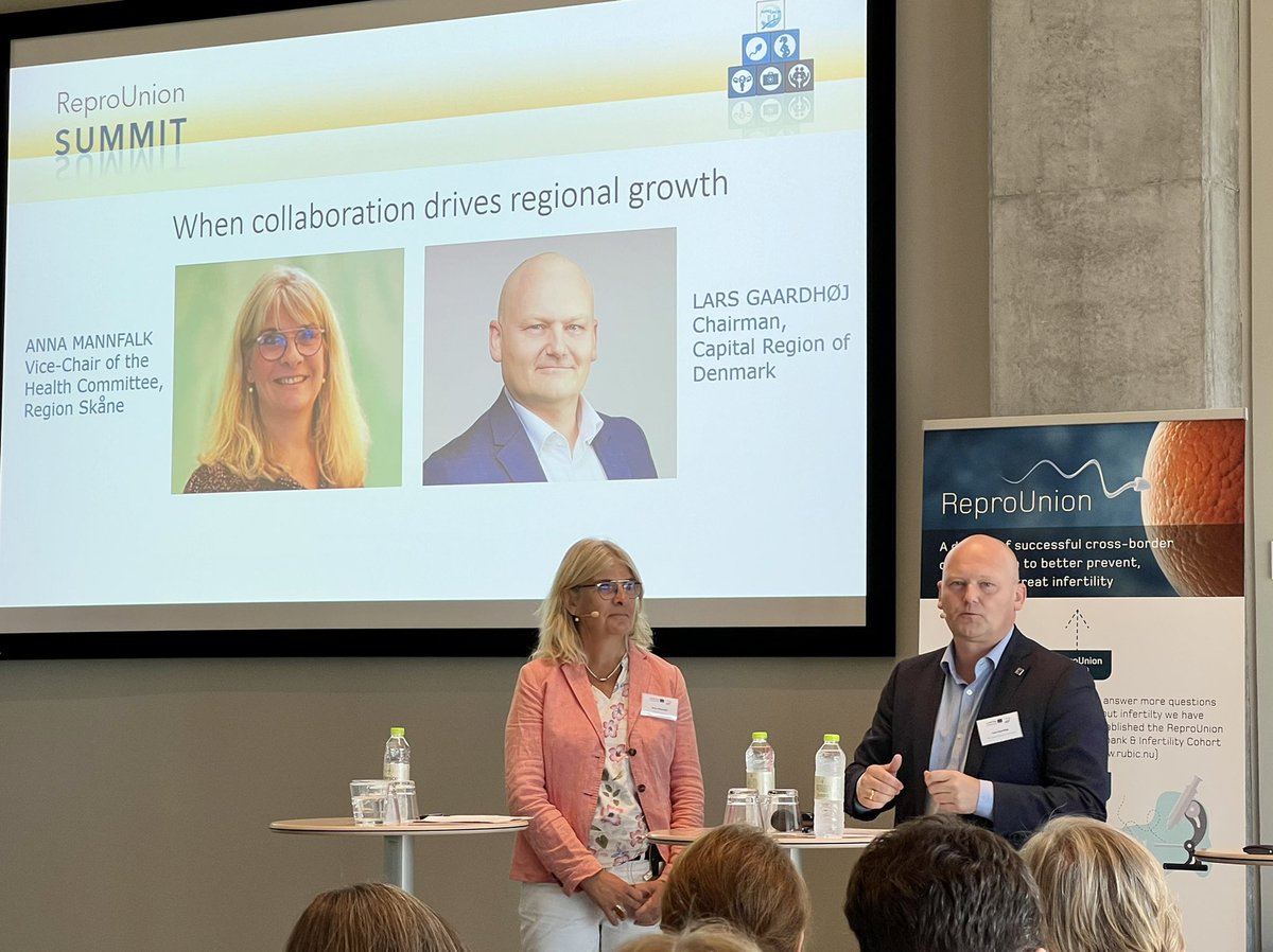 medicon_valley's tweet photo. .@larsgaardhoj “We need the politicians to understand we are on a burning platform. We do not have a sufficient workforce as it is today, so with the doome prospect of a declining population, it is very worrying”. Focus on #Infertility at #ReproUnion summit #dkpol #sundpol https://t.co/TPgaICEbhO