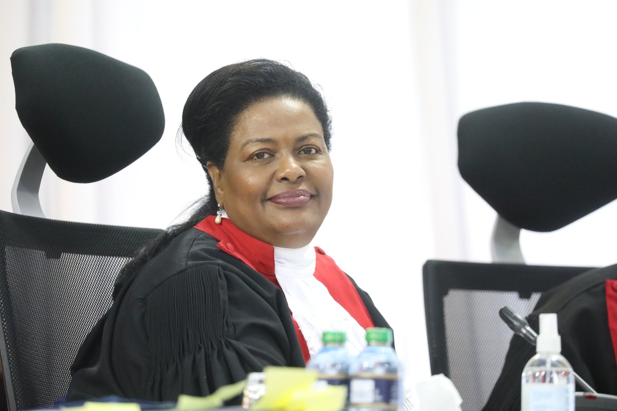 zakheem_rajan's tweet photo. Photo of the day, Supreme Court Judge Njoki Ndungu. https://t.co/ypF55Nzdem