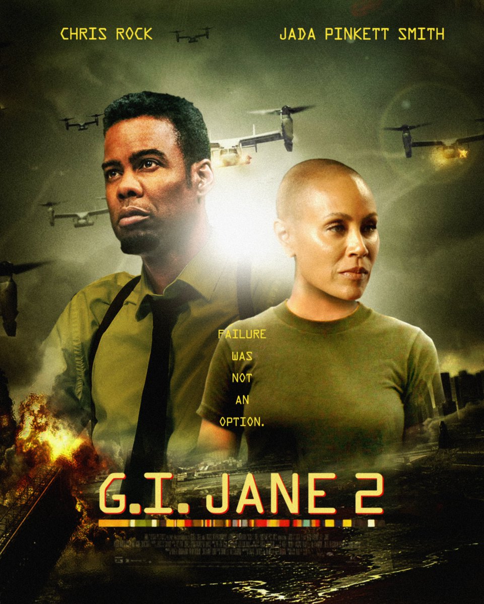 SalmanArtworks's tweet photo. #GIJane2 Not bad at all!! @chrisrock @jadapsmith https://t.co/C3dxKlXkfw