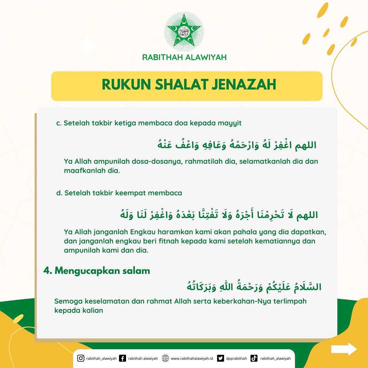 dpprabithah's tweet photo. Tuntunan Shalat Jenazah dan Shalat Ghaib
 @dpprabithah   #rabithahalawiyah
#shalatjenazah
#shalatghaib https://t.co/k0HhHJbOfV