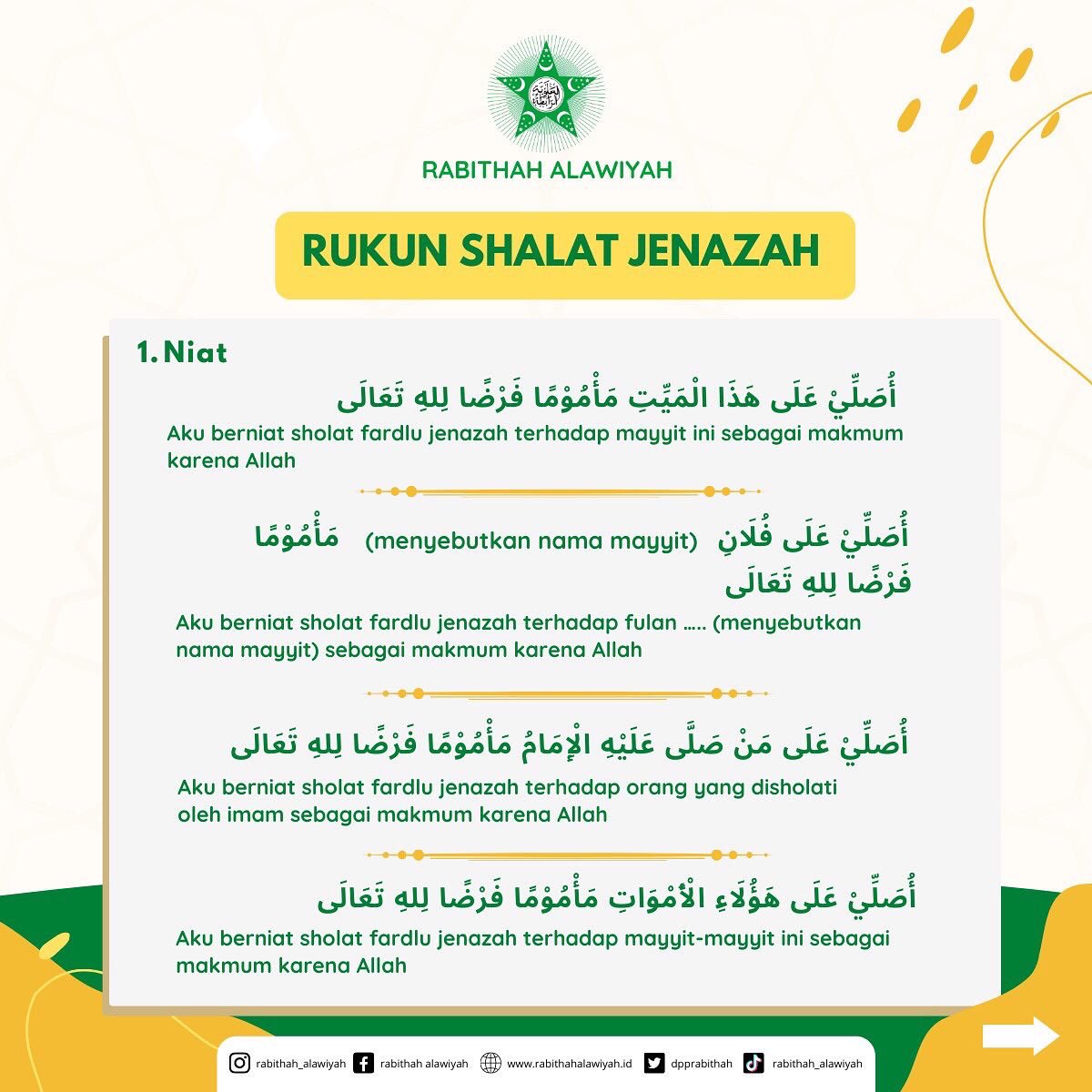 dpprabithah's tweet photo. Tuntunan Shalat Jenazah dan Shalat Ghaib
 @dpprabithah   #rabithahalawiyah
#shalatjenazah
#shalatghaib https://t.co/k0HhHJbOfV