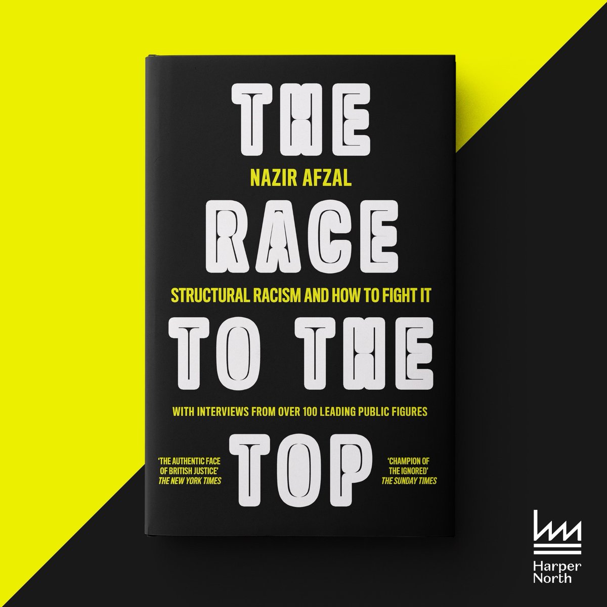 HarperNorthUK's tweet photo. The Race to the Top, out September 15, is @nazirafzal's report into institutional racism in the UK. 
He says: 'We are no longer fighting for a seat on the bus. We want a place at the top table. And we won’t rest until we get it.'

Pre-order now: https://t.co/RaXMEosfYB https://t.co/HUHw4D0RaT
