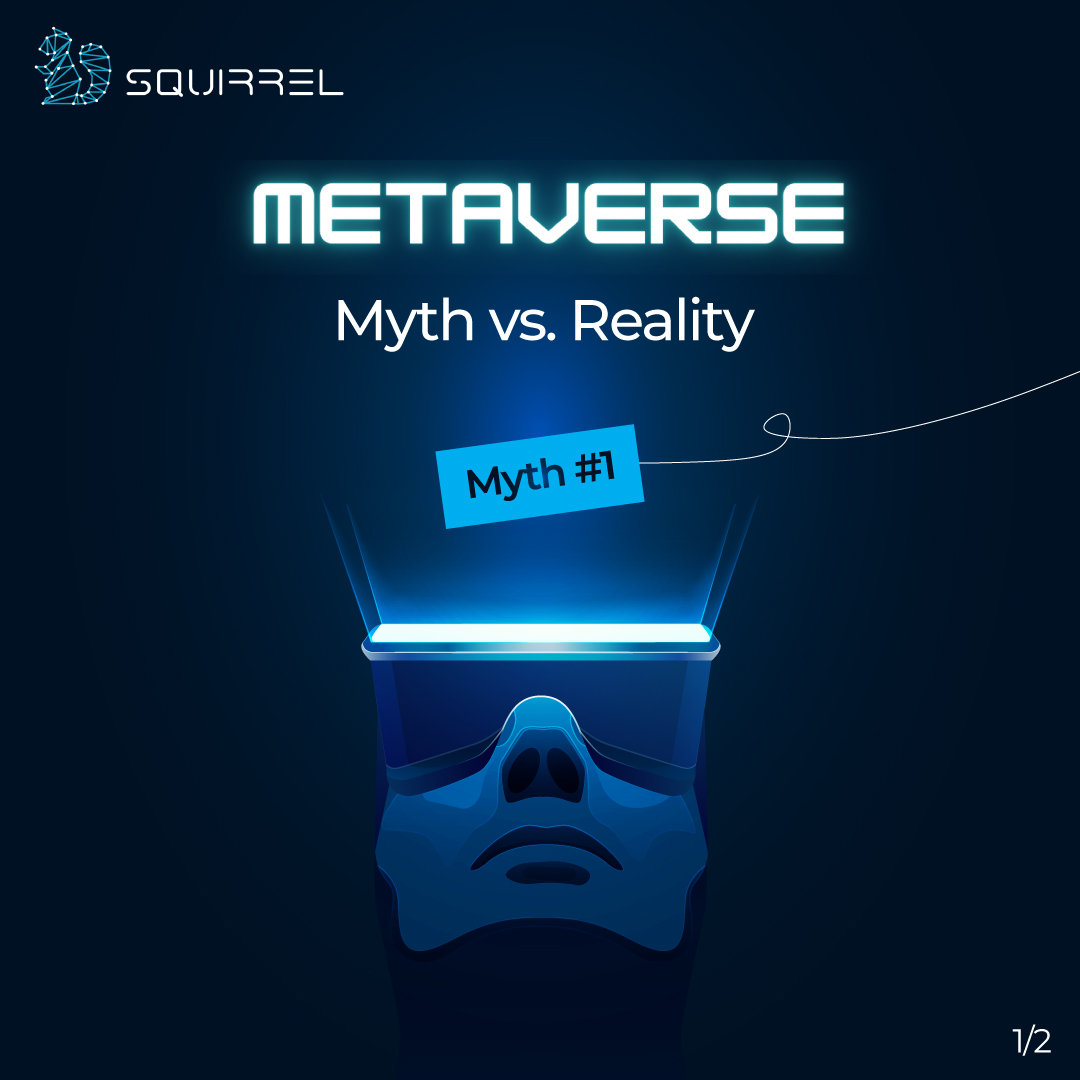 Squirrel_web3's tweet photo. Nobody knows what the #Metaverse is! - is a prominent myth.
While we are still unable to define it with 100% clarity, we all know much about it already.
#Squirrelverse Helps you with removing the knowledge barrier and getting easily started with #Metaverse. https://t.co/XrMhYGuOjT