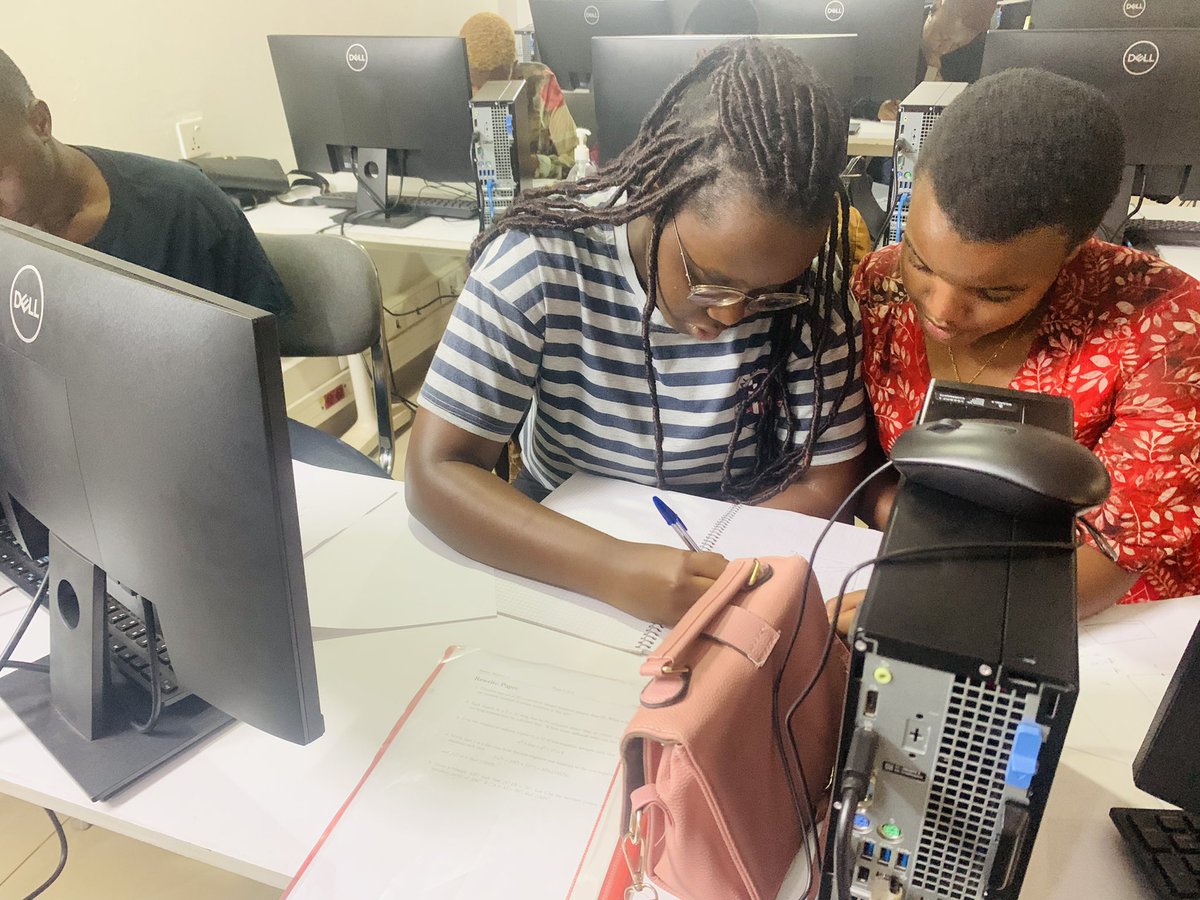 OlympiadRwanda's tweet photo. This is the final day of the @OlympiadRwanda training camp at #AIMS_Rwanda centre. Students are getting ready for the progressive test that will be done this afternoon.
#RwMO
#explorepage
#Olympiad https://t.co/QHSrab3ucn