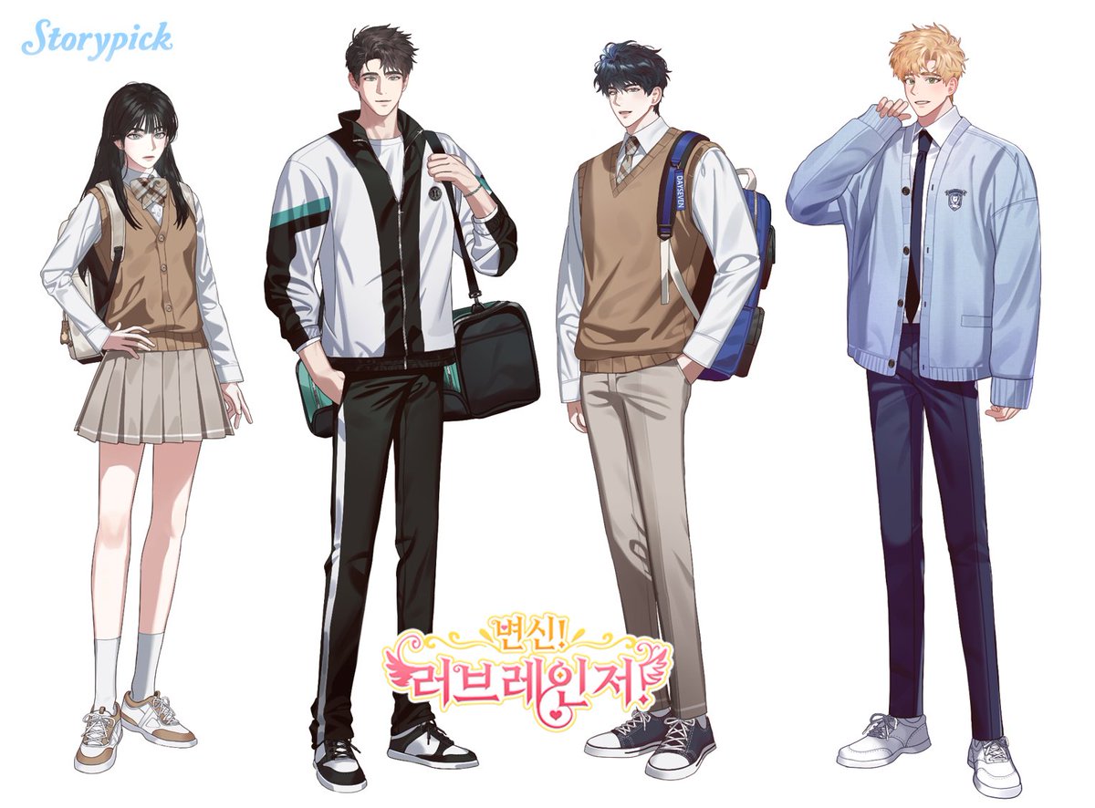 DAY7_Storypick's tweet photo. #스토리픽 신작 미리 보기! (p≧▽≦)p

전사 변신 시의 모습만 소개되었던
러브 전사 멤버들의 평소 모습을 공개합니��!

이렇게 평범한(?) 고등학생인 우리가
지구를 구해야 한다니...💦

하이틴 ���어로 판타지 「변신! 러브레인저!」
9월 6일 오픈 예정! 곧 만나요❤ https://t.co/qwRzVCDgQE