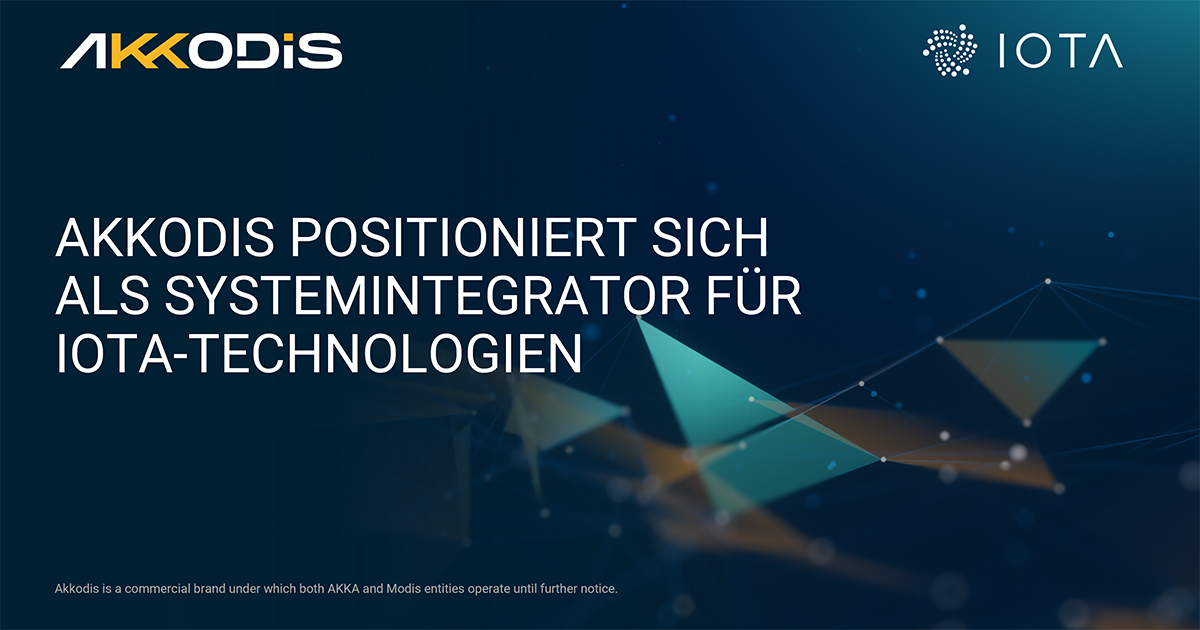 akkodis_de's tweet photo. @akkodis_global unterstützt bei der Implementierung von #DLT-Lösungen und bei der Bearbeitung ganzheitlicher Projekte. Wir freuen uns, gemeinsam mit den Frameworks der @iota-Technologie einzigartige und maßgeschneiderte Lösungen zu entwickeln: https://t.co/bKtFduEAOz @shimmernet https://t.co/0igtOQCgWN