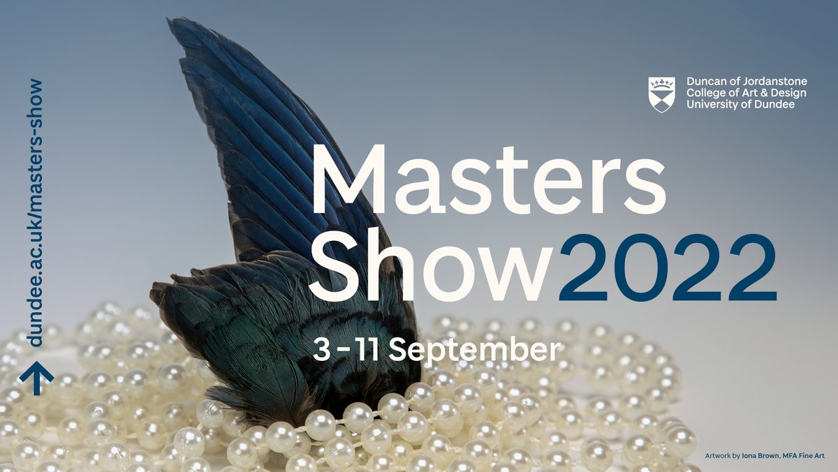 DJCAD's tweet image. Our Masters Show 2022 opens tomorrow Saturday 3 September🥳 dundee.ac.uk/masters-show 

The website has just gone live, so why not take a look through the work of our Master class of 2022 and discover projects to spark your inspiration!   

#djcadMastersShow