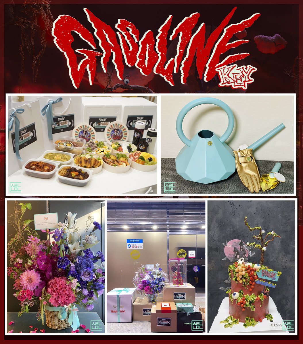 srni_525's tweet photo. #KEY #GASOLINE 뮤직뱅크 서포트
가솔린으로 음방을 태워버릴 기범이의 건강 아니 챙길 수 없겠죠?
기범이의 영양을 보충할 푸짐한 한 끼
텃밭에 진심인 식집사 맞춤 원예용품
핑복이를 모티브로 한 꽃바구니
오늘 무대 축소판! 백작성 케이크
#SHINee #KEY_GASOLINE #샤이니 #키 #스르니느므니들 https://t.co/N5c6vuqnDV