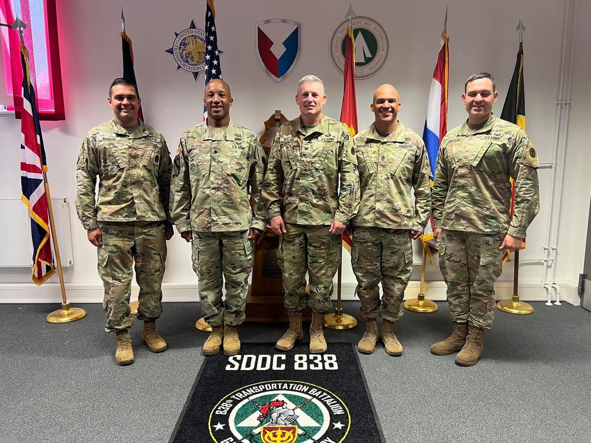 The ‘Gateway to Victory’ Battalion had the pleasure of hosting the 598th Transportation Brigade Commander, COL Robert L. Kellam. The Team is focused, ready, and energized. 

#598TransBde
#FirstInSupport
#StrongerTogether
#alwaysready
#SurfaceWarriors
#ontimeontargeteverytime