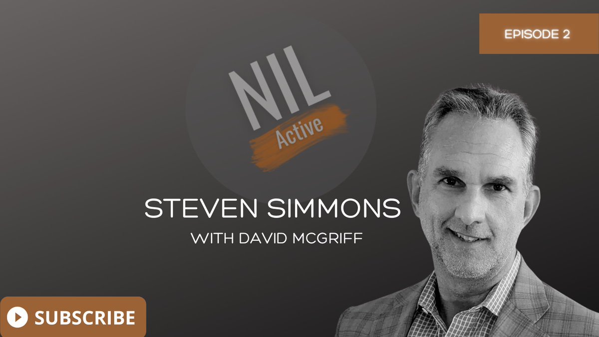 AllSportsHigh's tweet photo. The new episode of NIL ACTIVE is now available. If you enjoyed the promo then you will love the full lenght video. Steven provides valuable info for student-athletes about #NIL #mentalhealth #Corporate #recruiter  https://t.co/OGjzZNZ1pd https://t.co/ofQlMNgqZi
