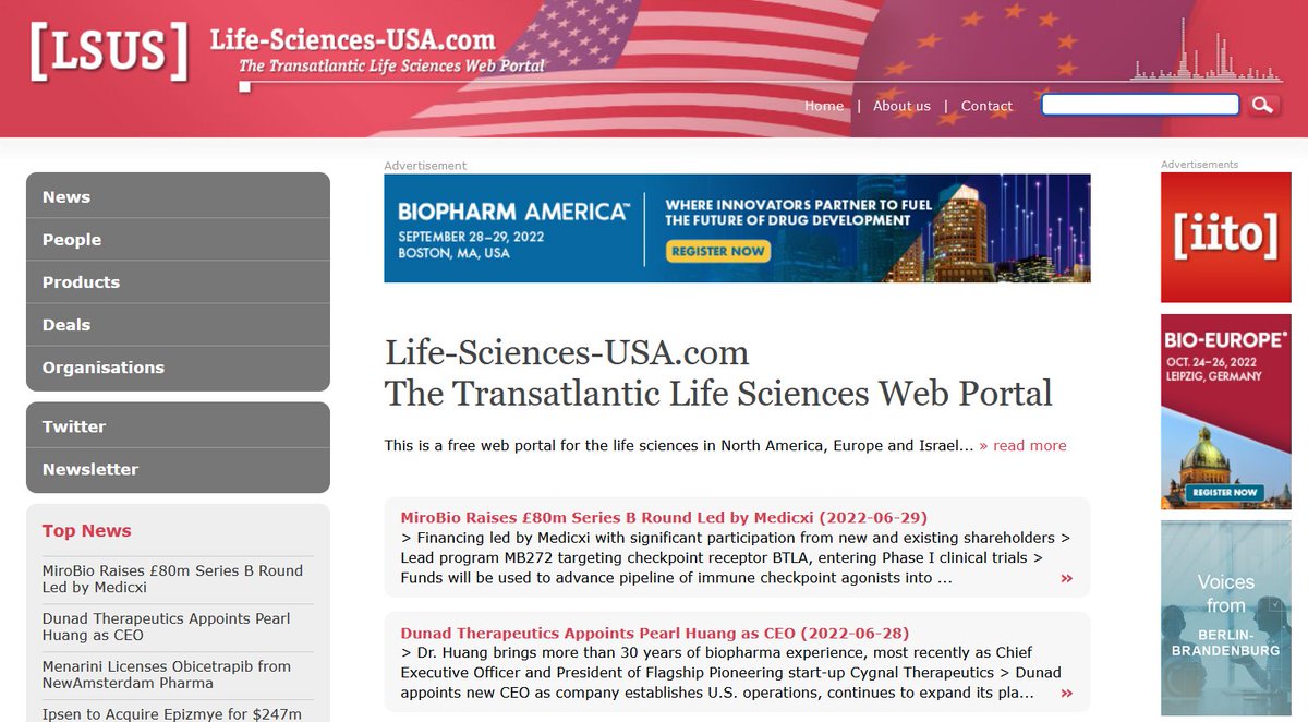 BioEcho Life Sciences announces expansion with new US subsidiary in Boston bioecho.de/blog/2022-09-0… <a href="/BioEchoLS/">BioEcho LifeSciences</a> More Transatlantic Life Science Business News at [LSUS] at life-sciences-usa.com/news/vlfm-iito…