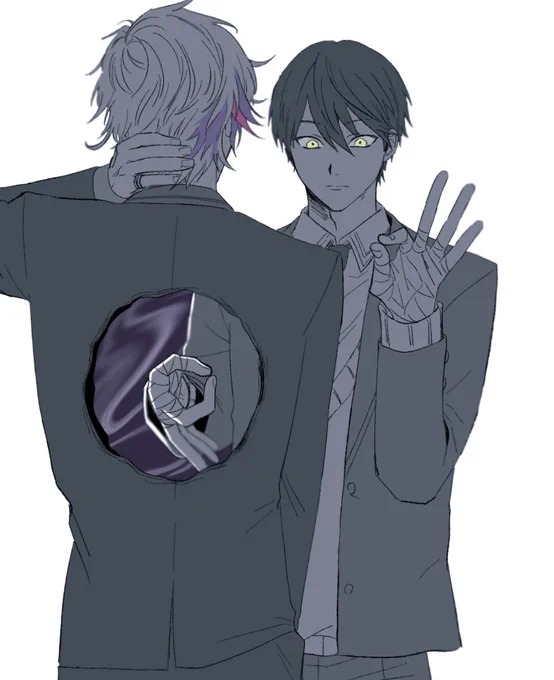 虚空が見る伽藍堂#絵スコート #金剛力也像 