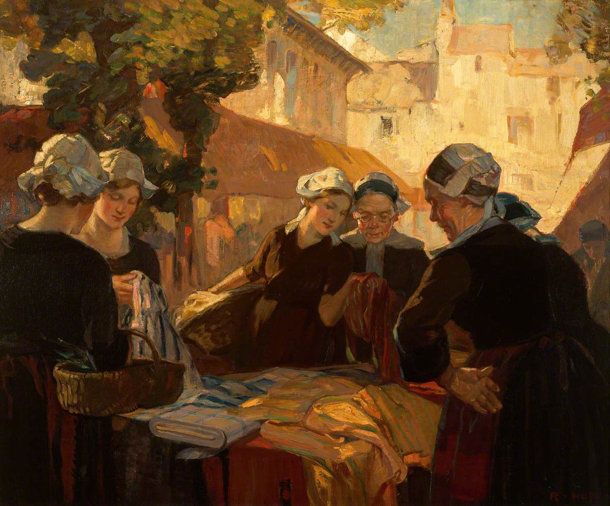 EdinCulture's tweet photo. Join us for our free lecture 'The Scottish Modern Arts Association and the Nature of Scottish Modernism' a Lecture at the City Art Centre. Exploring #Modernism in #art.
'The Remnant Stall', by Robert Hope 

#artist #painting #talks 
Book here: https://t.co/AZKq8LkiPx https://t.co/pcAvGdyoSS
