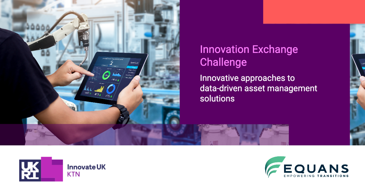 📣 Calling all #AI and #Digital innovators! A new Innovation Exchange challenge is looking to transform asset management through #automation, #digitisation & #decarbonisation. Could you help us? 👉 Apply here: bit.ly/3Aclja7 @EQUANS_Official @innovateuk
