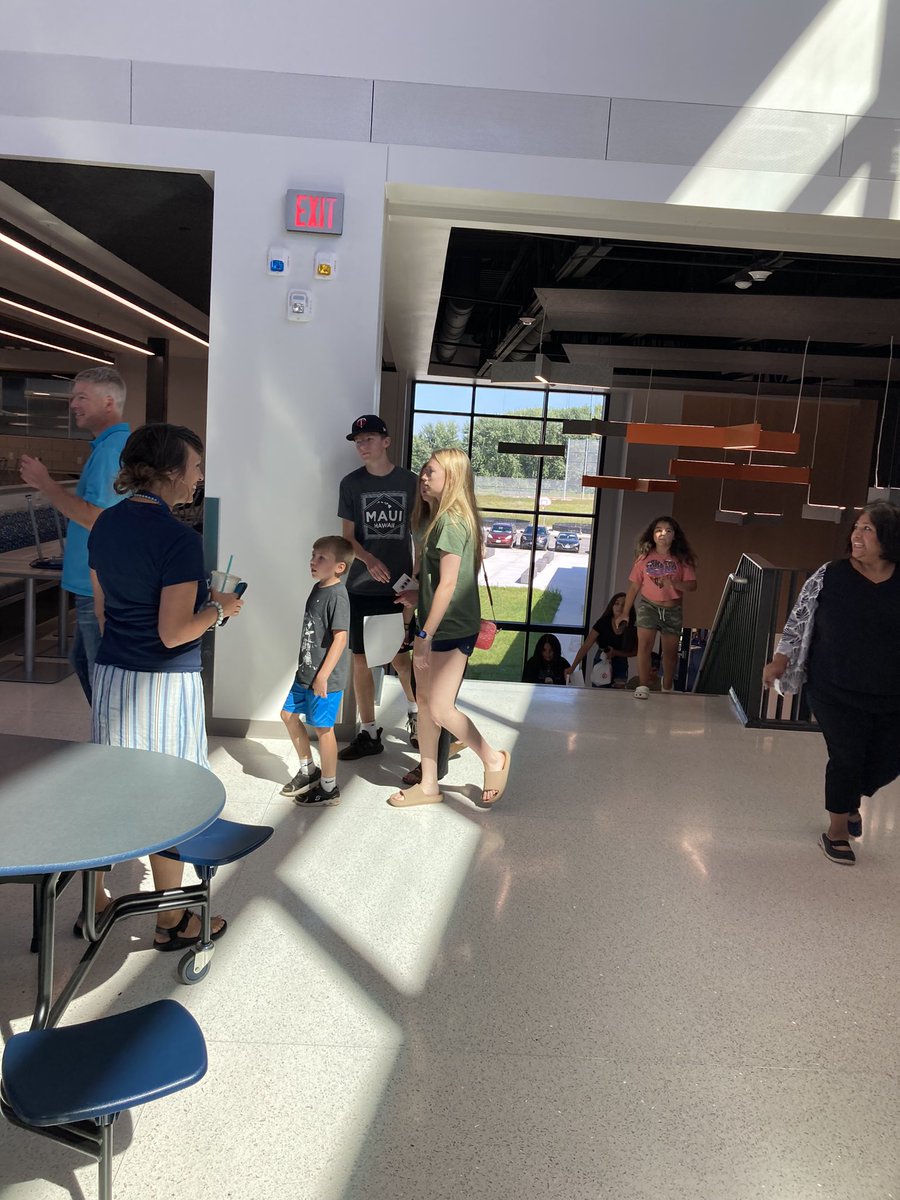 Night two@of schedule pick up at #Dakotams Also known as find your friends and look around the new building! Great day for RPS and the Dakota staff!