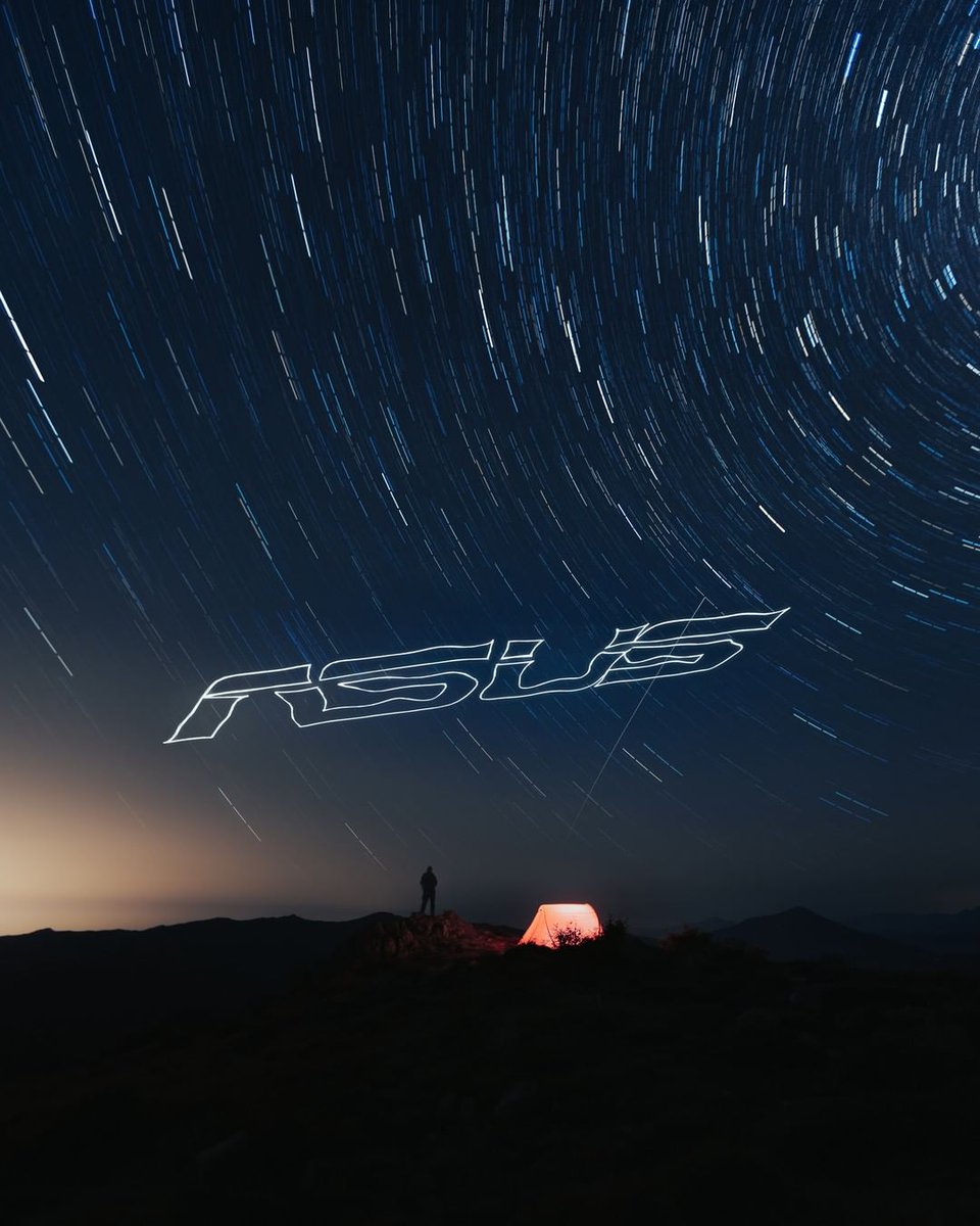 AsusFrance's tweet photo. Il vous en met pleins la vue avec toutes ces étoiles filantes ✨: 

Crédit  
Insta, Youtube &amp; Twitter : @audricprod https://t.co/RiEXEvLaql