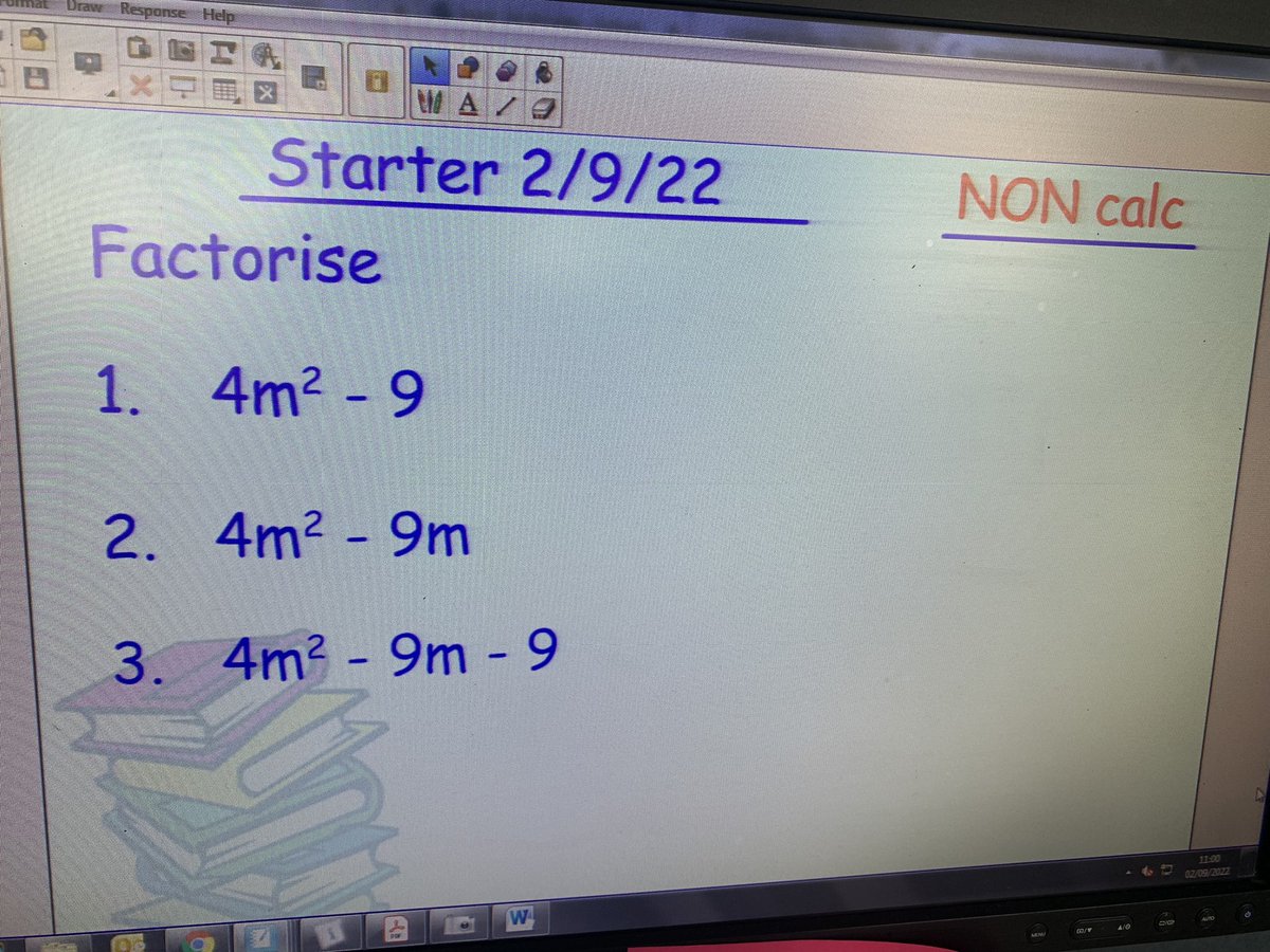 LourdesMaths's tweet photo. Fun with factors #mathsisfun #minimallydifferent https://t.co/Refd47MoU2