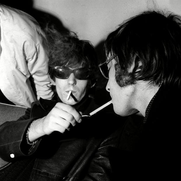 prolixmusic_'s tweet image. Keith Richards and Charlie Watts in Sydney Australia, 1966.