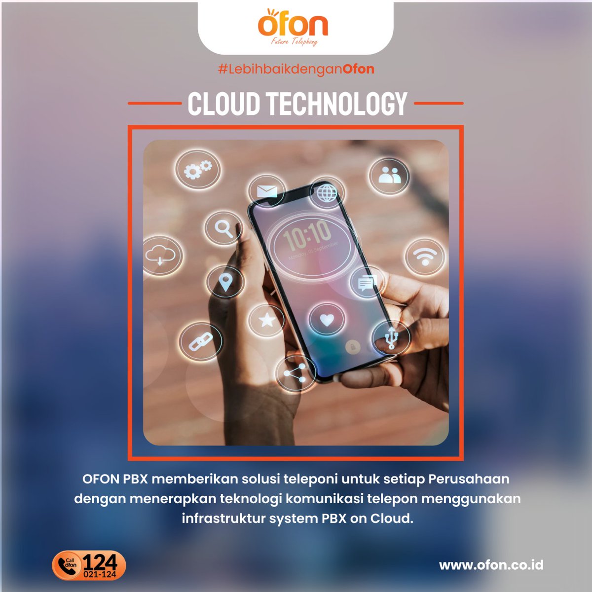 Ofon_id's tweet photo. OFON PBX memberikan solusi teleponi untuk setiap Perusahaan dengan menerapkan teknologi komunikasi telepon menggunakan infrastruktur system PBX on Cloud.
For more info click: https://t.co/7J67YOYP4d
☎ : 124/021-124
WA : 02139717181
#newnormal2021 #workfromhome #likeforlikes https://t.co/Fo8Rabyl4W
