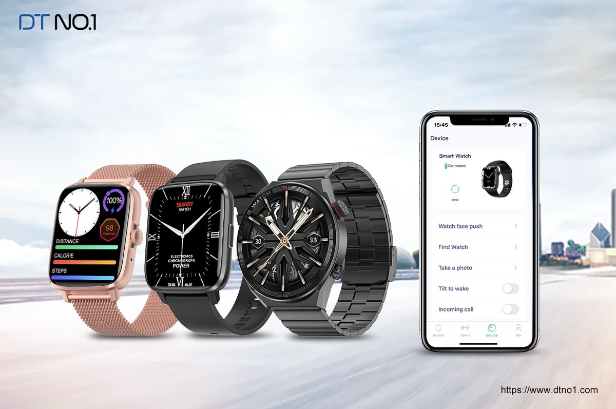 001smartwatch's tweet photo. The perfect partner with #DTNO1 #Smartwatches, #WearPro App.
🎯Email us for business: info@dtno1.com
🎯DTNO.1 New Website: https://t.co/G5dqA3ip7S
#Smartwatch #SmartwatchWholesale #SmartwatchOEM #SportsWatch #SmartwatchODM #SmartwatchFactory https://t.co/T7rpoPbLYf