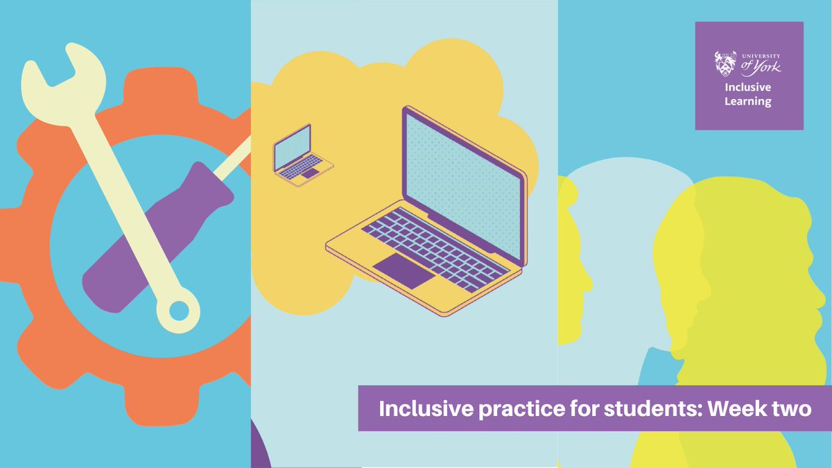 Time for week 2 of our online course ‘Inclusive Learning for Students’. 

This week addresses topics including accessibility, critically engaging in the online world, creating inclusive communities, and student participation and engagement...