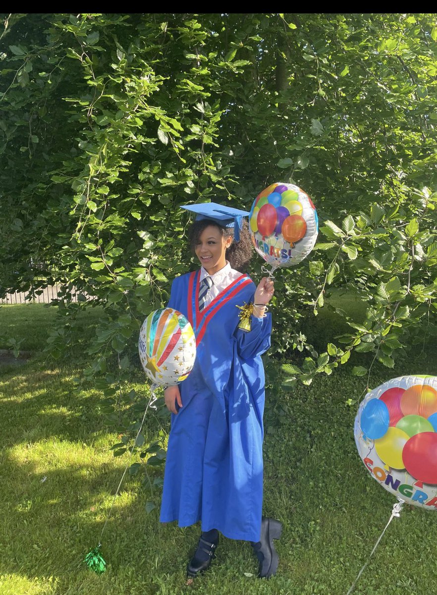 I’m blown away this morning by the sheer determination, of my beautiful daughter.6 months after losing her sight in an attack She aced her Leaving Cert with great results like 70-80% in history &amp; home ec, 80-90% in English&amp;French, 90-100% in Maths! I am the proudest father