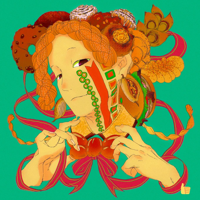 パンが好き#絵描きさんと繫がりたい 