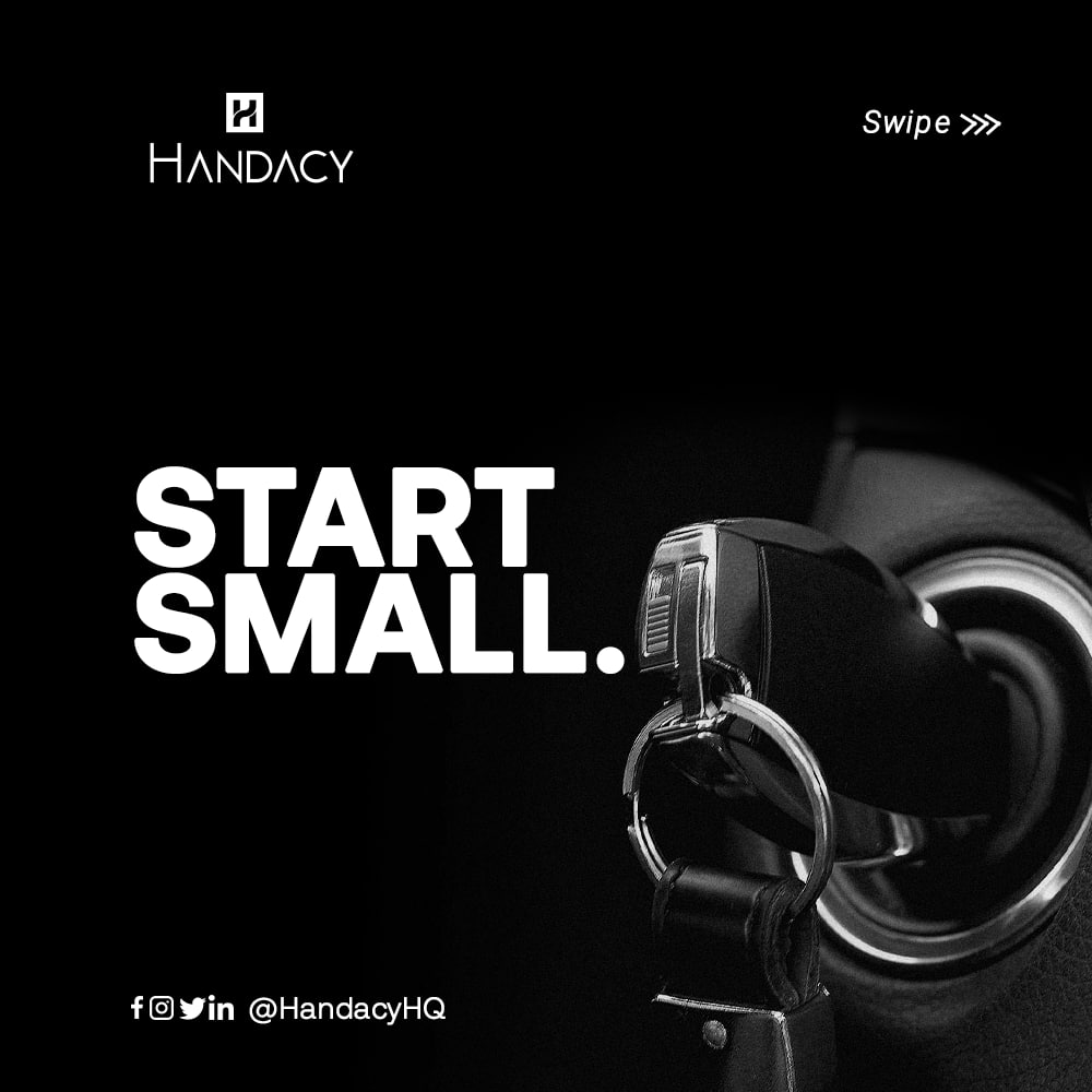 HandacyHQ's tweet photo. There are no perfect beginnings.

Everything big once started with a first step.

As the saying goes: Don't start because it is easy; start because it is worth starting.

#Handacy #Leadership #Performance #Coaching #Strategy https://t.co/G1meOnkyDn
