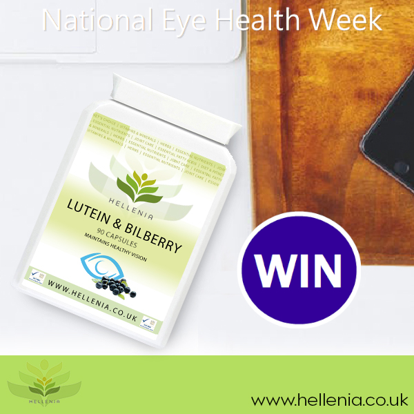 Here's our #Giveaway for National Eye Health Week

Retweet & Follow for the chance to #win Lutein and Bilberry Capsules in our #competition

#Health #supplements #prize 
#EyeWeek #VisionMatters