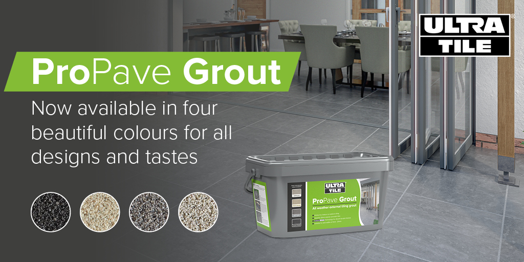 UltraTile_UK's tweet photo. ProPave Grout is now available in four beautiful colours for all designs and tastes. Click the link to receive your free colour swatches of these truly stunning colours  https://t.co/hn0iLKoZwm 

#ExternalTiling #PebbleGrey #UltraTile https://t.co/nCDooWKsSI