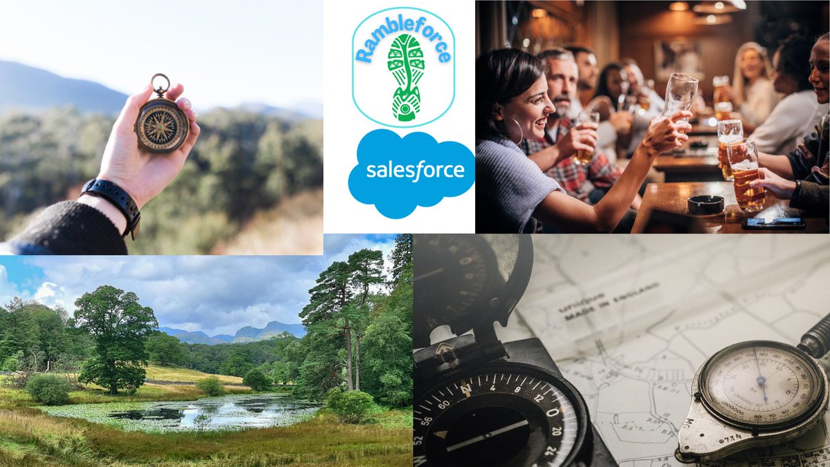 RodCloud's tweet photo. #Rambleforce is rapidly approaching, and today we have been chatting through ideas with the amazing Gemma Wren from @naturesgemtours, to create a wonderful and unique event for all Rambleforce attendees.
#salesforcecommunity #rambling #netwalking https://t.co/LbhuI8opvd