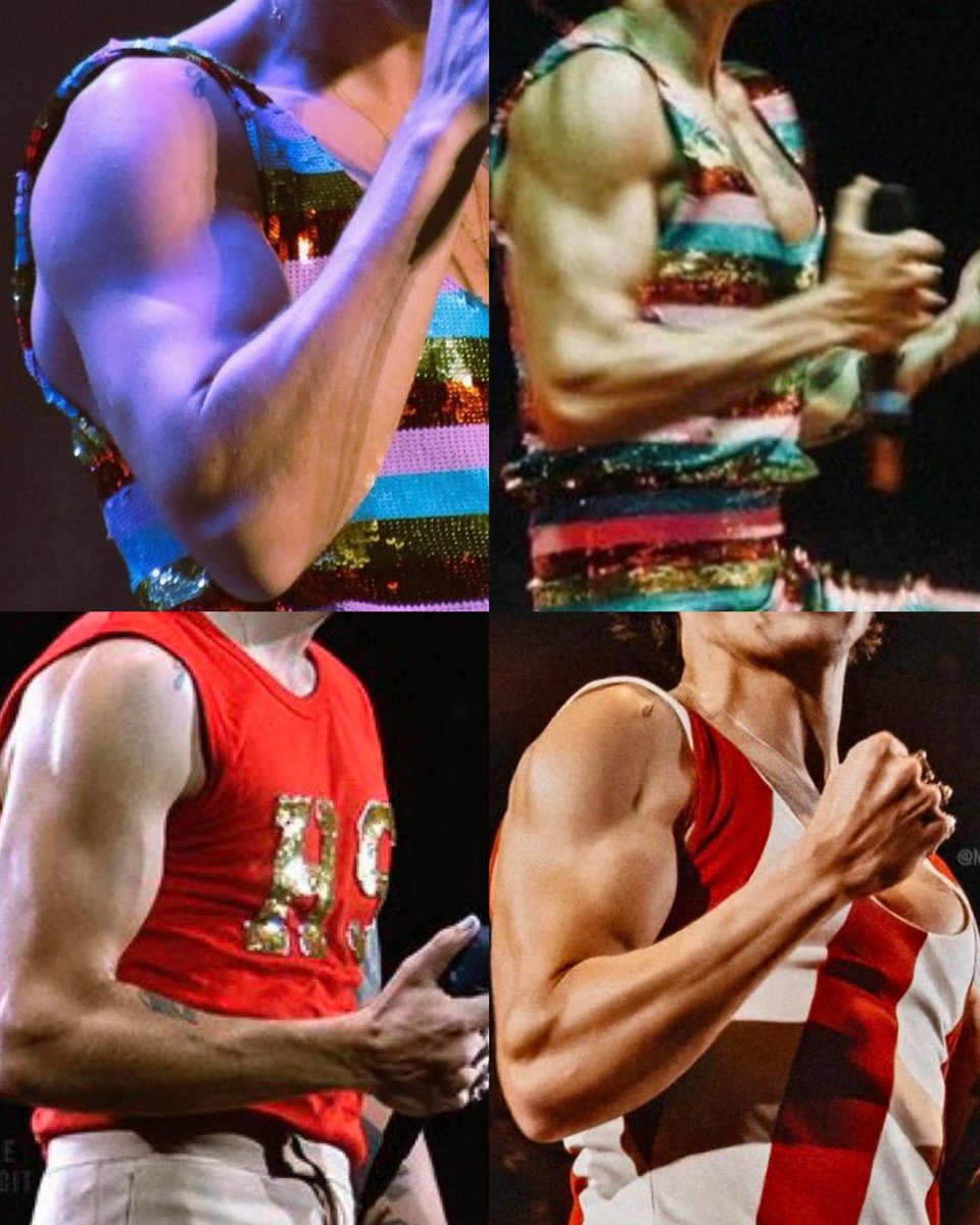 sunfflouwerry's tweet photo. I believe in sleeveless harry styles supremacy https://t.co/oNlrp5OK8d