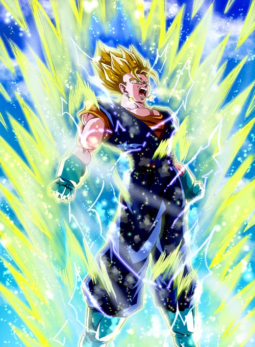 ちゃっ!!!!  こいつが超ベジット!! #ドラゴンボール #DragonBall  #ベジット #イラスト 