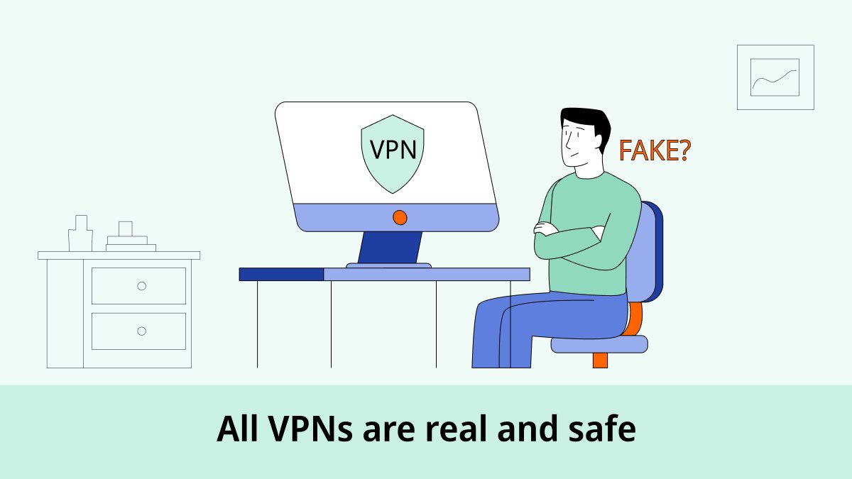 Not all VPNs are real Some VPNs only claim to be trustworthy, shielding your online activities without encrypting your data. They could not be able to carry out their essential duties, which would seriously risk your #security. How to spot a fake VPN - bit.ly/3KDYPCh