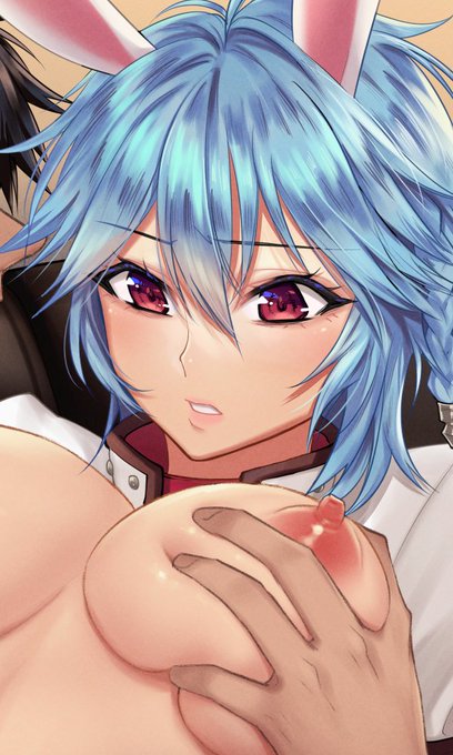 skeb WIP トリスタのバニーちゃん 