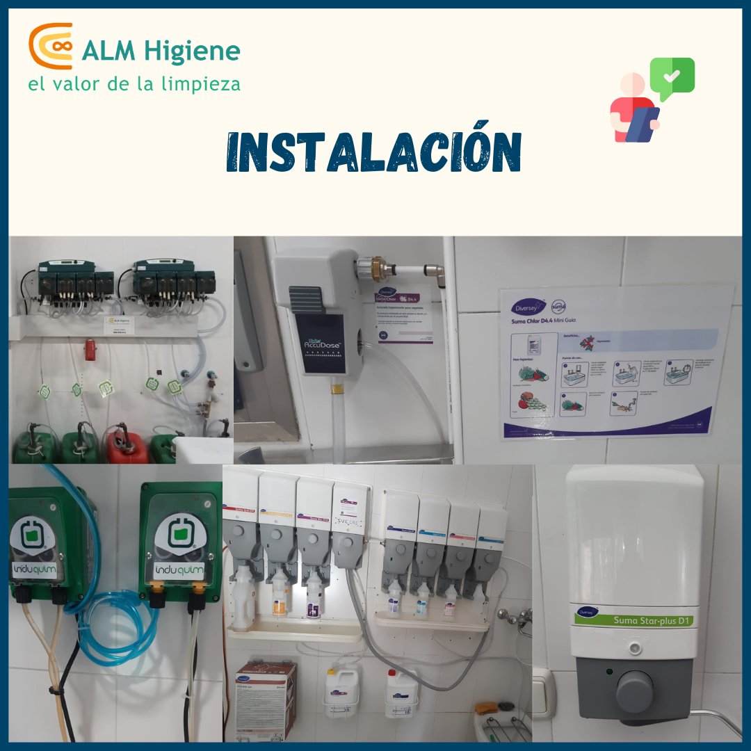 AlmHigiene's tweet photo. #Diversey #induquim #Concentrados #sistemas #dosificación #instalaciones #Excelente #seguridad #sostenibilidad #Beneficios #limpieza #almhigiene https://t.co/acwog2uPQ9