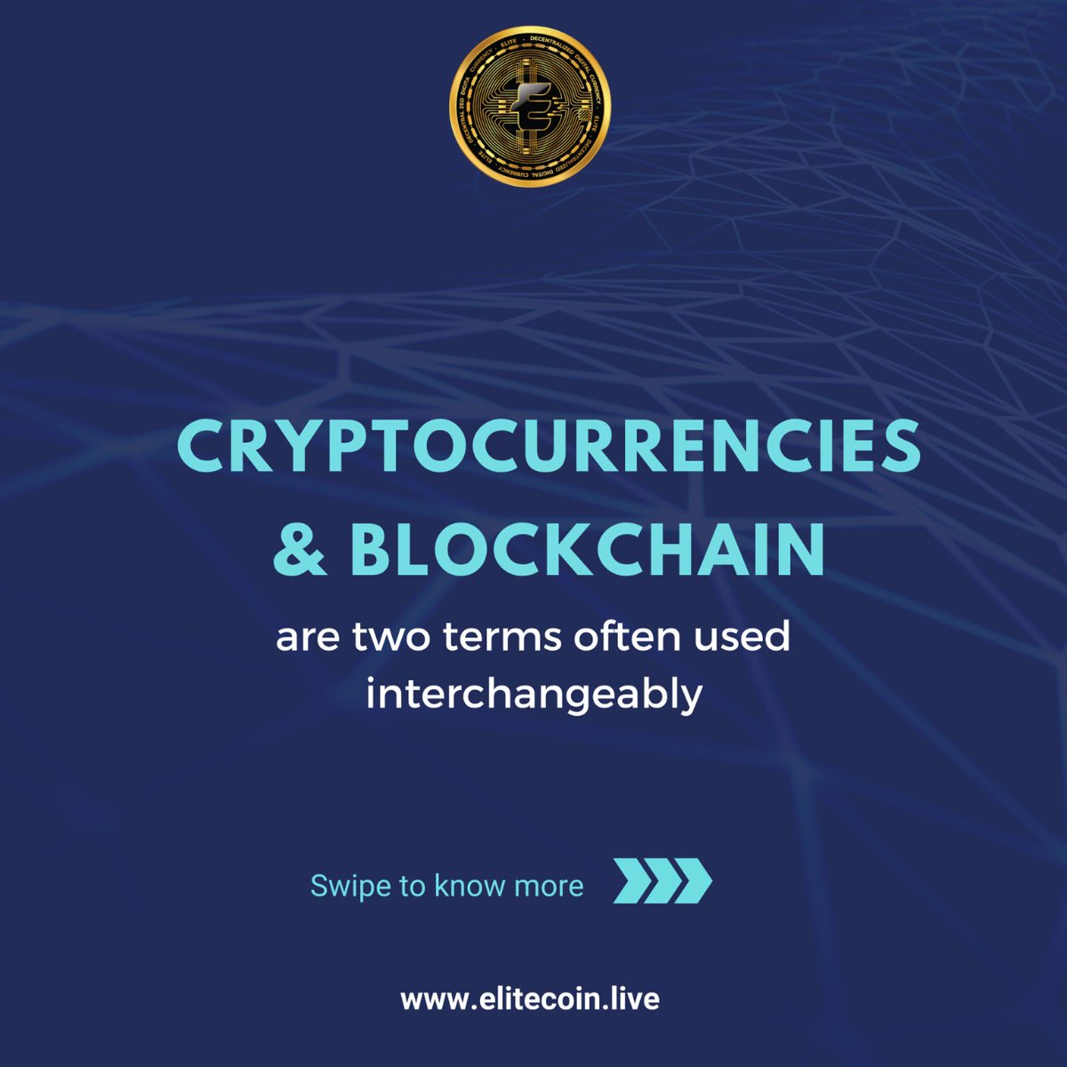 EliteCoin2's tweet photo. Cryptocurrency is digital money with market value like other currencies

Blockchain is a system in which a record of transactions made in cryptocurrency are maintained
Insta: @elitecoin2021
FB: https://t.co/hpsg0tsZmS
Web: https://t.co/uezgJCiRHU https://t.co/2TN89CFJEk