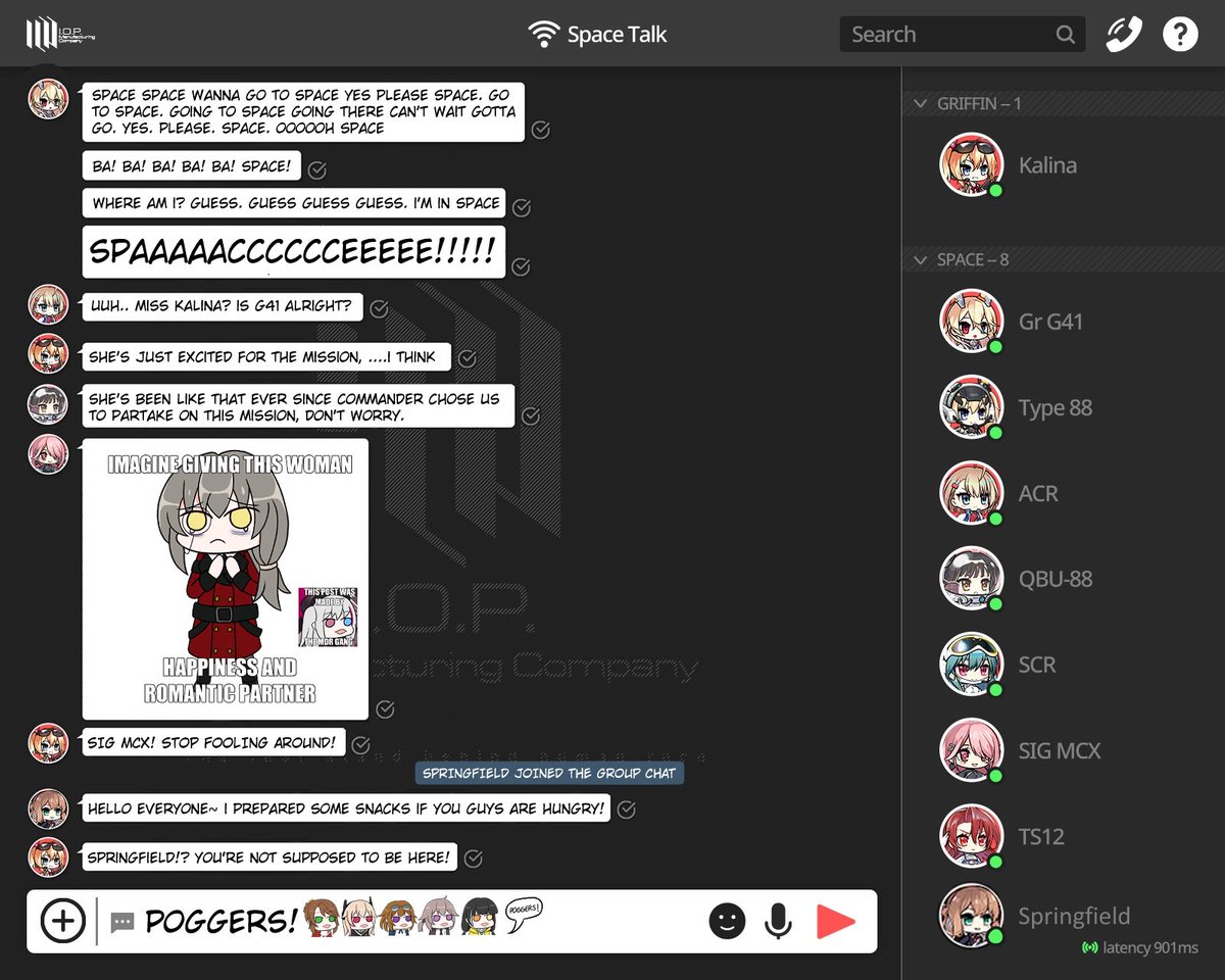 randgriz96's tweet image. Space chat contest lets gooooo. Time to earn some gems
#girlsfrontline #spacetalk