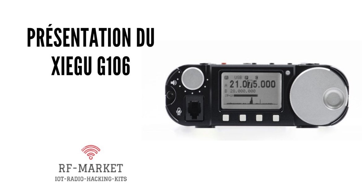 La vidéo de présentation du Xiegu G106 est en ligne !
--> youtu.be/xJZe-DvRI64 #xiegu #g106 #qrp #sota #hamradio