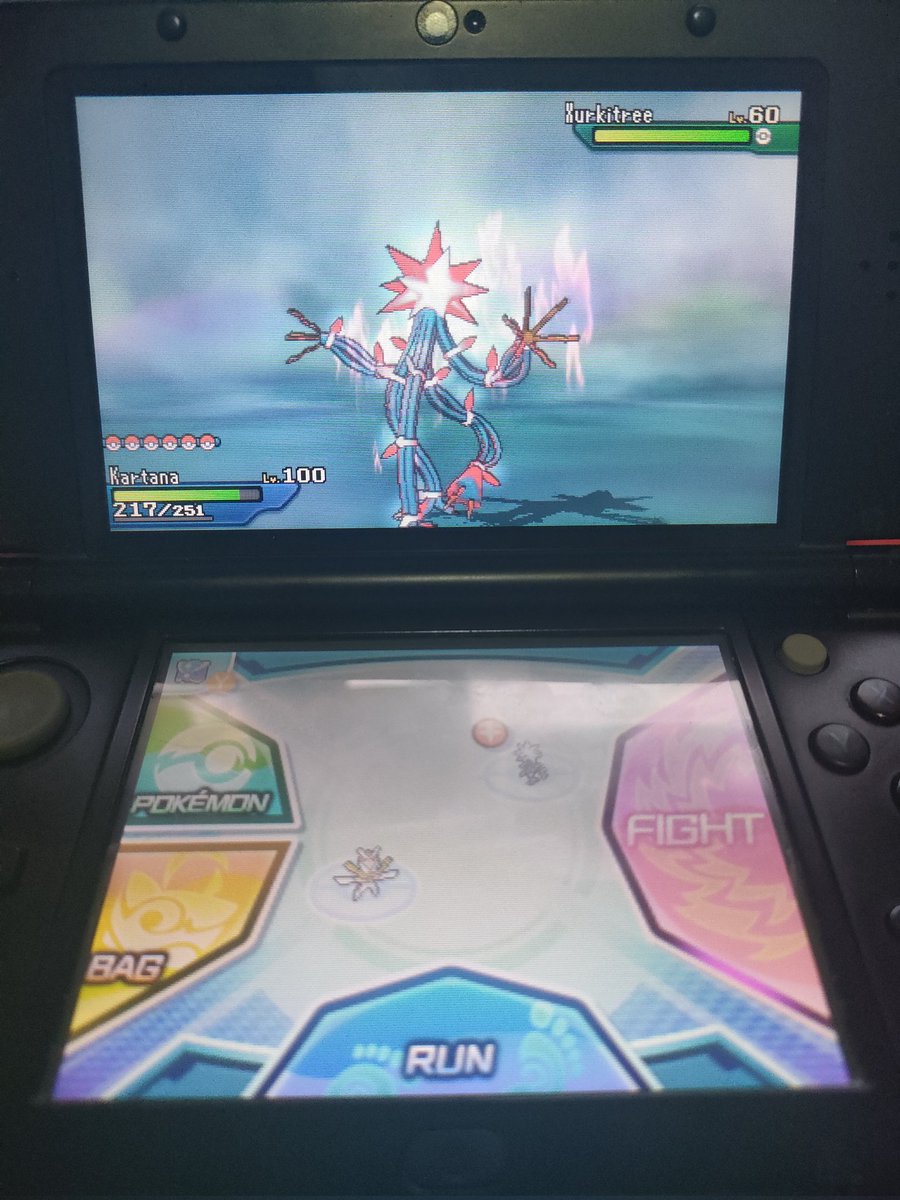 Shinygati's tweet image. Shiny Xurkitree #MethodMadness #ShinyPokemon