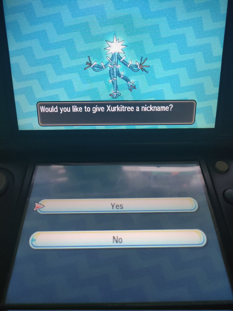 Shinygati's tweet image. Shiny Xurkitree #MethodMadness #ShinyPokemon