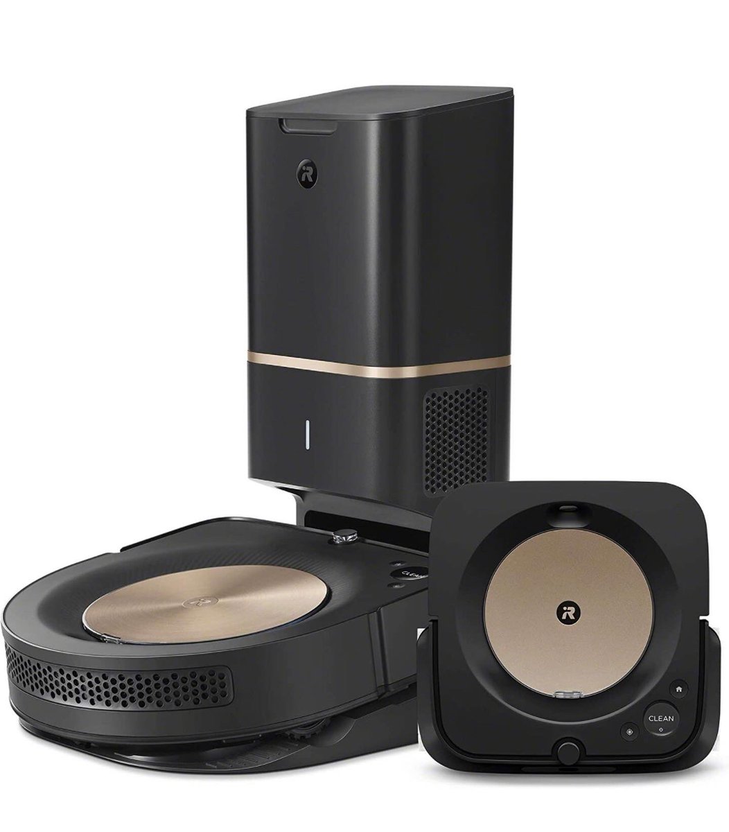MrDinDinsDeal's tweet photo. ONLY $999  (retail $1599.99) 
Promotion Ends 9/4/22

https://t.co/zSK6YE6ukZ

iRobot Roomba s9+ (9550) Robot Vacuum &amp; Braava Jet m6 (6112) Robot Mop Bundle - Wi-Fi Connected, Smart Mapping, Powerful Suction, Precision Jet Spray, Corners &amp; Edges, Ideal for Multiple Rooms

#irobot https://t.co/Hmq6FU0q6c