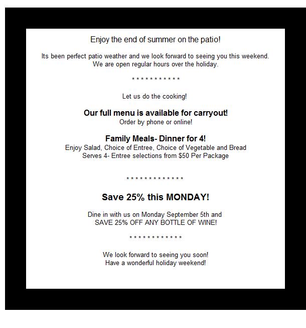 alaLucia's tweet photo. Save 25% this Monday! Enjoy the patio this Weekend! https://t.co/xuORcgOUyn https://t.co/otzCXSsizI